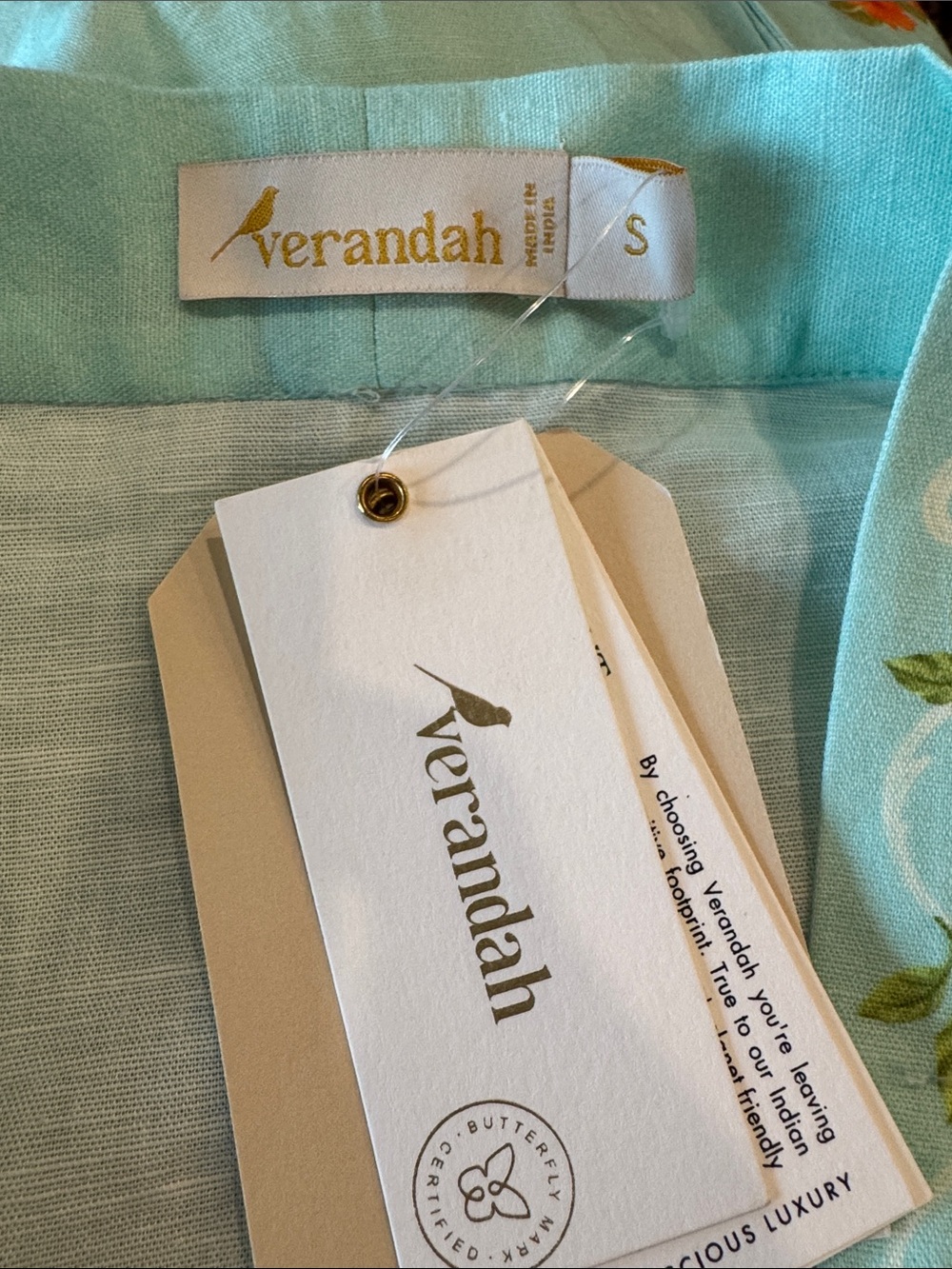 Verandah Linen Tunic Dress - NWT! - Picture 6 of 6